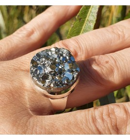 bague pyrite