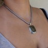 pendentif hematite femme
