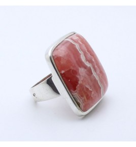 bague rhodochrosite