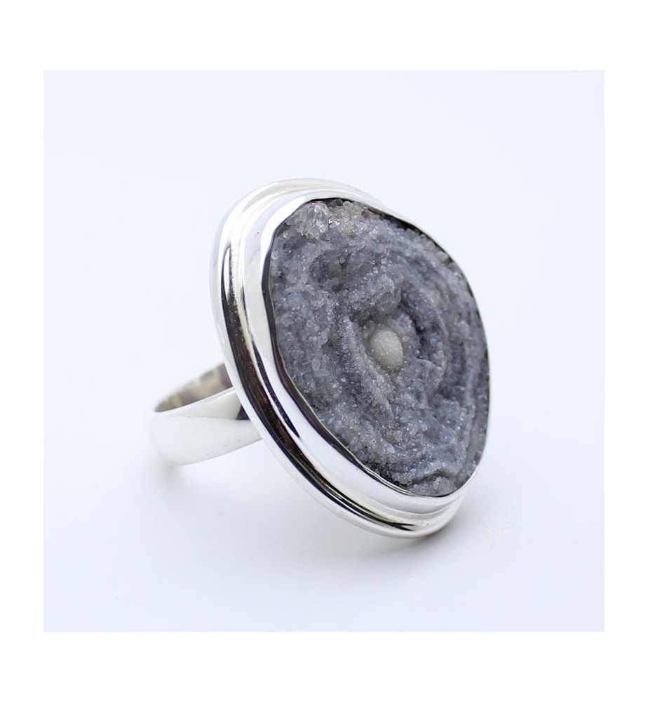 bague pierre calcedoine