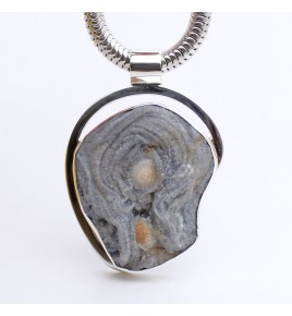 calcédoine bleue brute bijoux