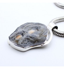 calcedoine bleue brute bijoux