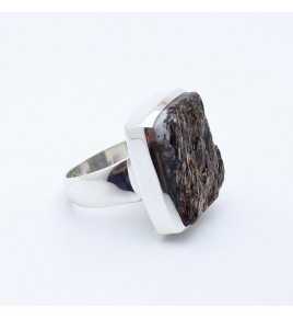 bague astrophyllite argent