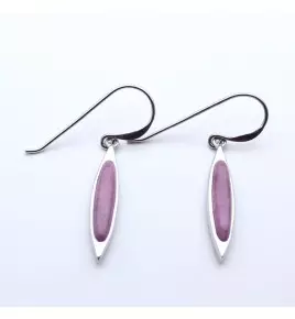 rubis boucle d'oreille