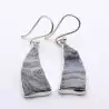 boucles d'oreilles calcedoine
