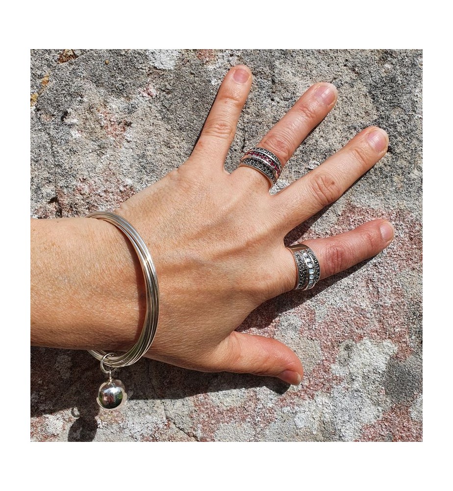 bijoux nacre blanche