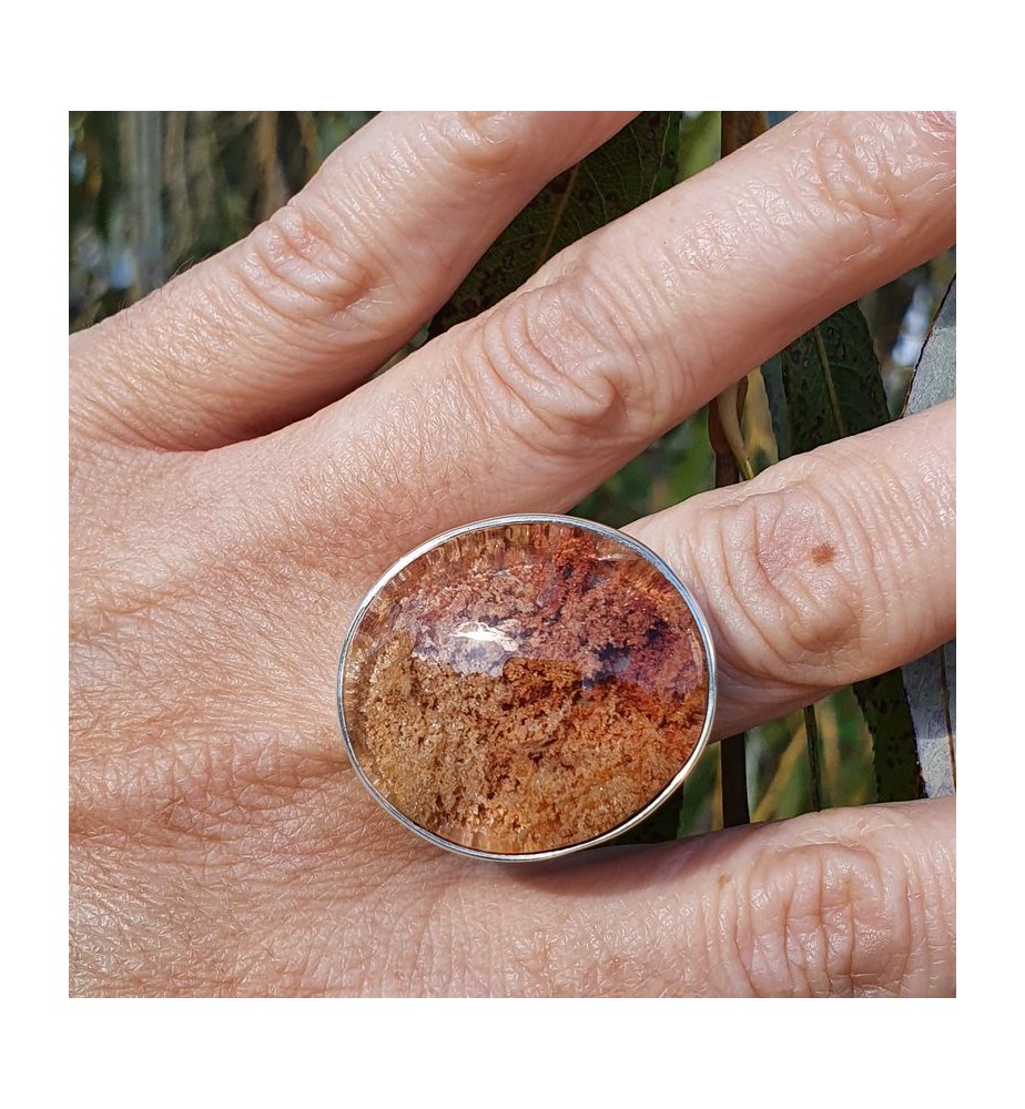 bague lodolite argent