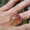 bague lodolite argent