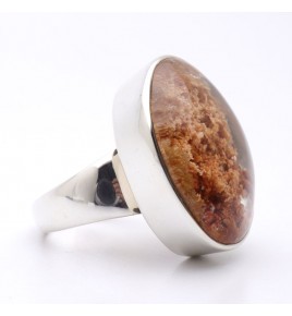 bague argent chamanique