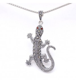 bijoux pendentif gecko