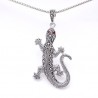 bijoux pendentif gecko