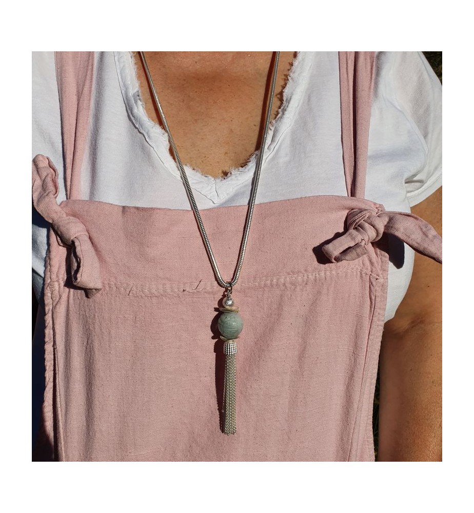 pendentif pierre jade