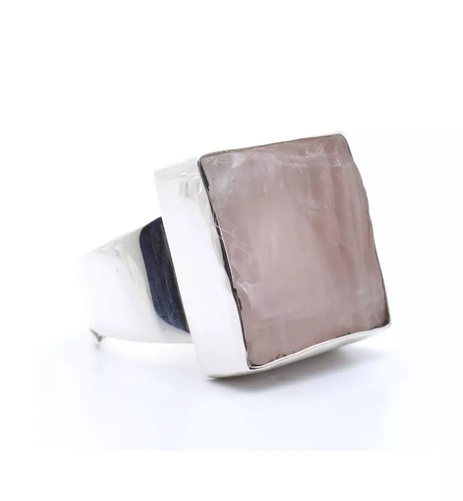 bague quartz rose argent bague quartz rose argent