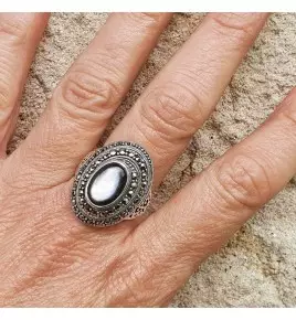 nacre bague