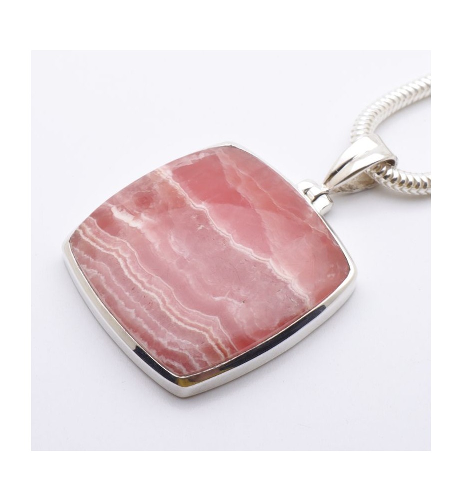rhodochrosite pendentif