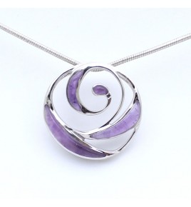 améthyste pendentif