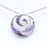 améthyste pendentif