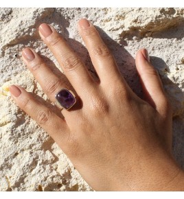 bague amethyste