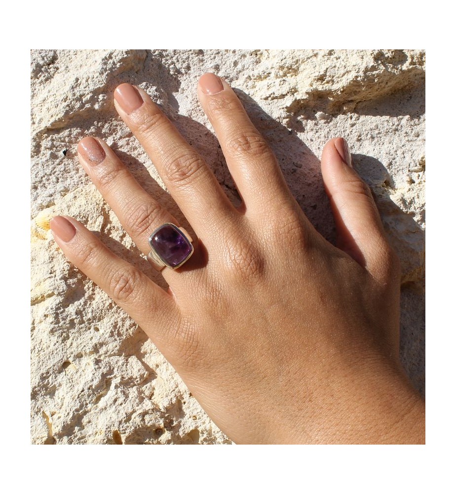 bague amethyste