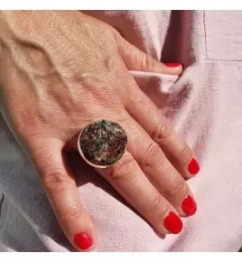bague astrophyllite femme
