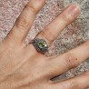bague péridot femme