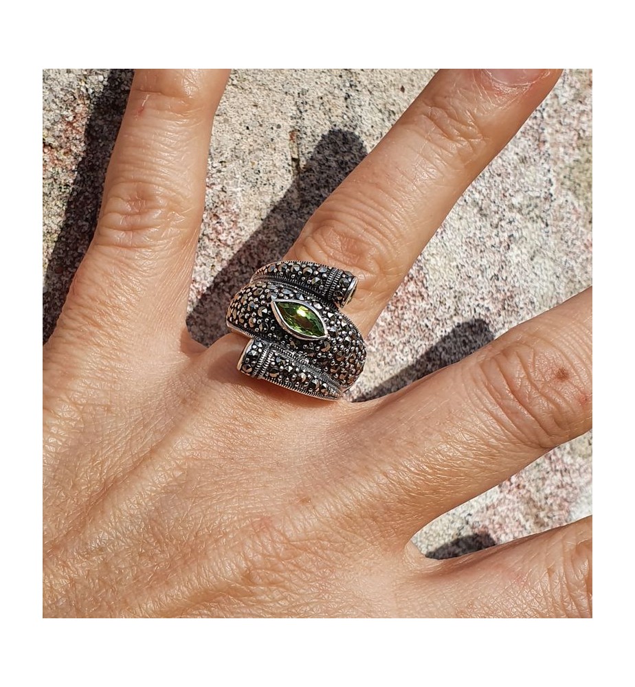 bague marcassite