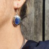 boucle d'oreille cyanite