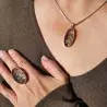 bague lodolite argent