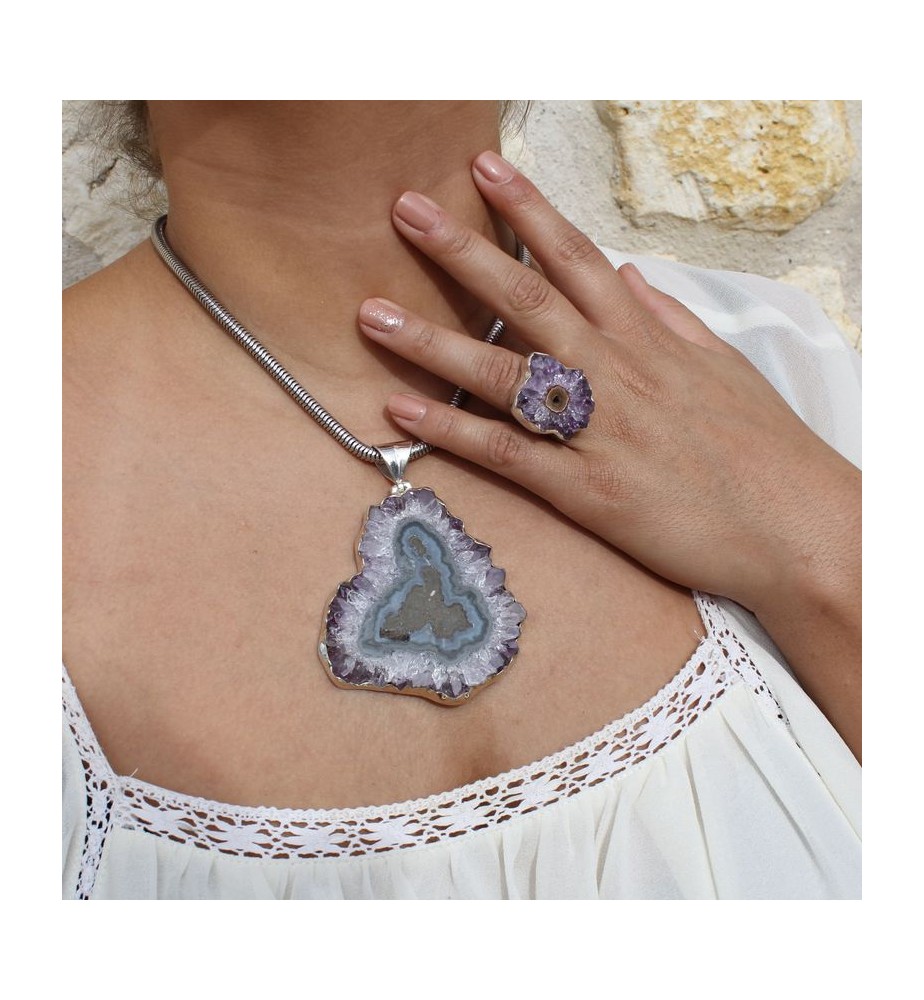 pendentif améthyste