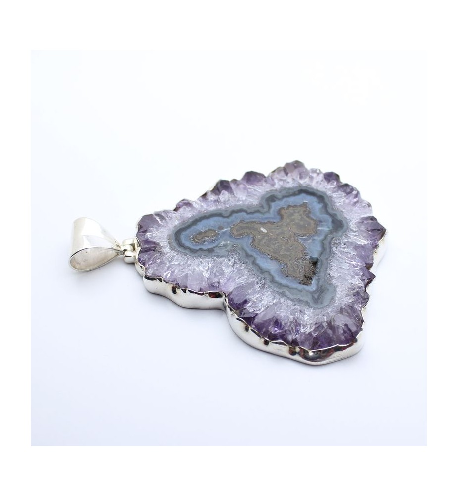 pendentif améthyste femme