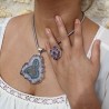 améthyste pendentif