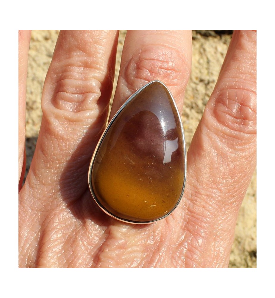 bague jaspe mokaite