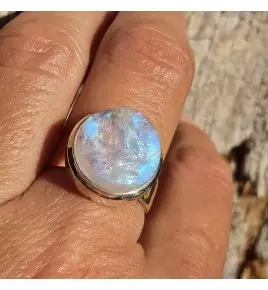 pierre de lune bague