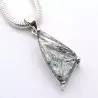 pendentif séraphinite argent
