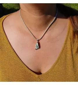 pendentif séraphinite argent
