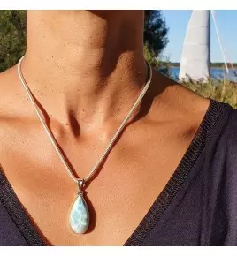 pendentif larimar