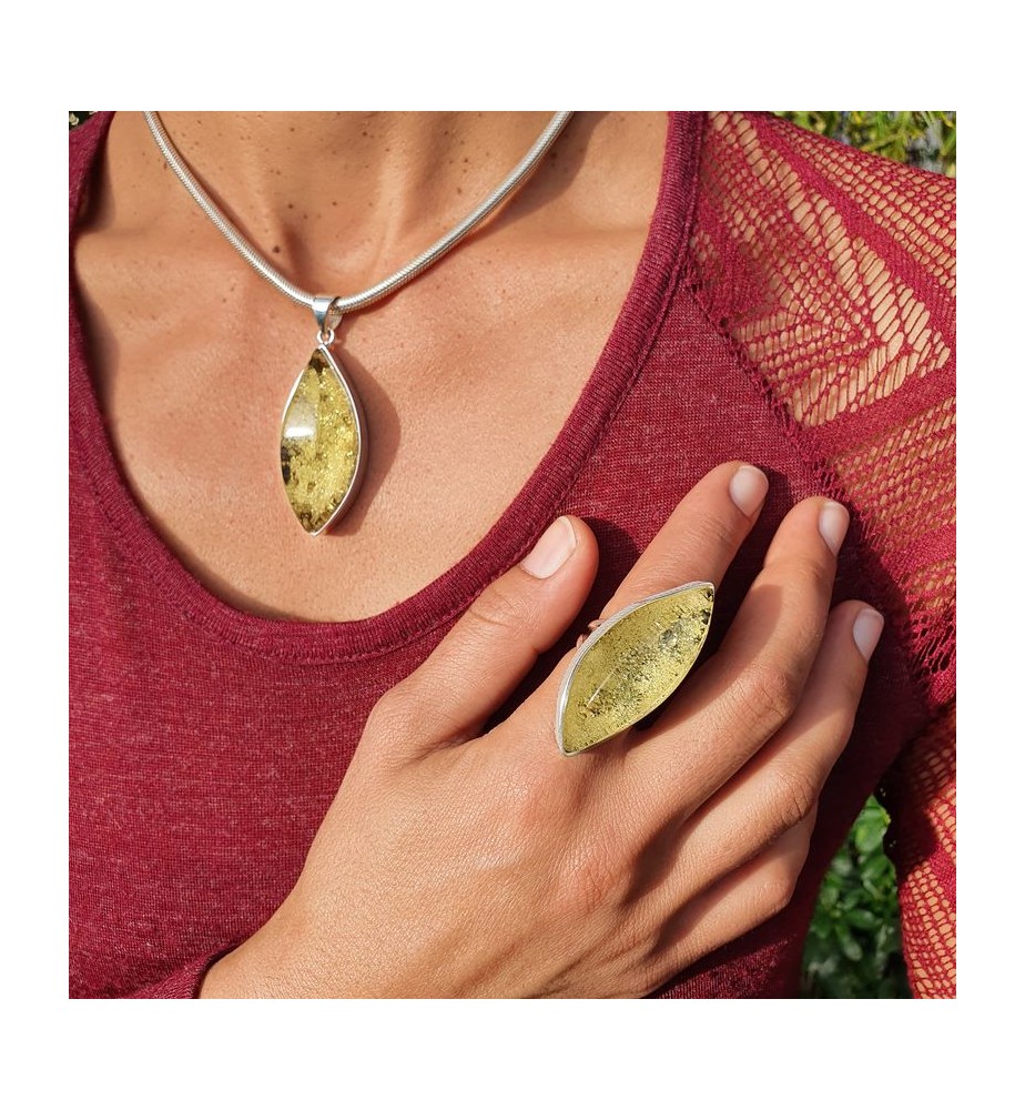 ambre de la baltique bijoux