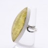 bague argent ambre baltique