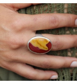 bague jaspe mokaite