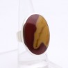 bague argent jaspe