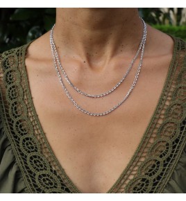 chaîne argent pour pendentif