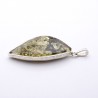 pendentif ambre et argent