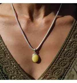 pendentif ambre véritable