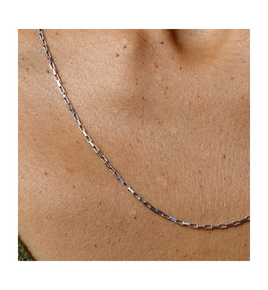 chaine argent fine