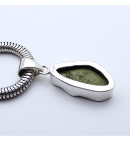 pendentif geode quartz