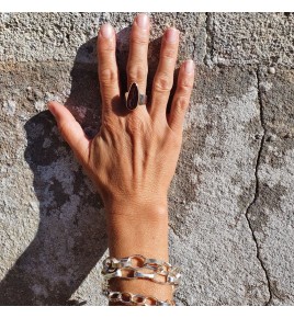 bague avec geode tabasco