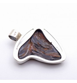 calcédoine pendentif