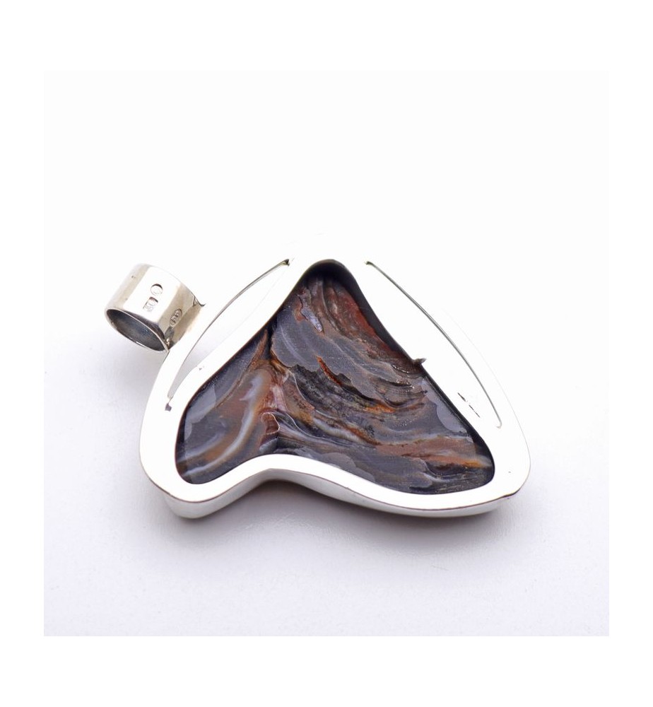 calcédoine pendentif