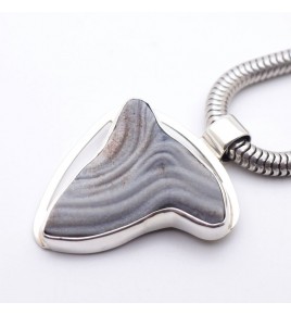 calcédoine bleue bijoux