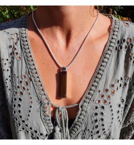 pendentif obsidienne